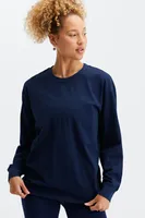 Fabletics Long Sleeve Boyfriend Tee Womens Size