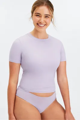Fabletics Fine Touch Short-Sleeve Tee Womens Shade Size