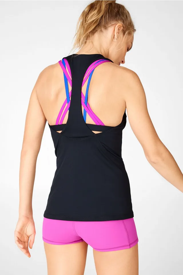 Fabletics Victoria Tank Top Womens pink plus Size 4X