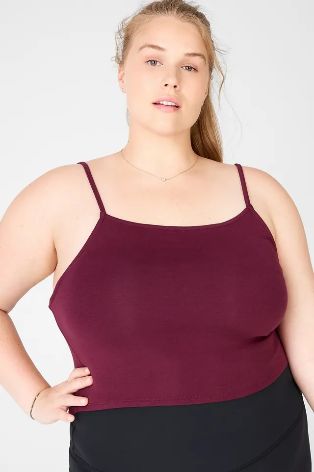Fabletics Victoria Tank Top Womens pink plus Size 4X
