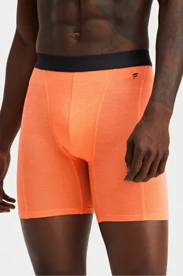 Fabletics Men The Blueprint Boxer Brief male Orange Burst Size