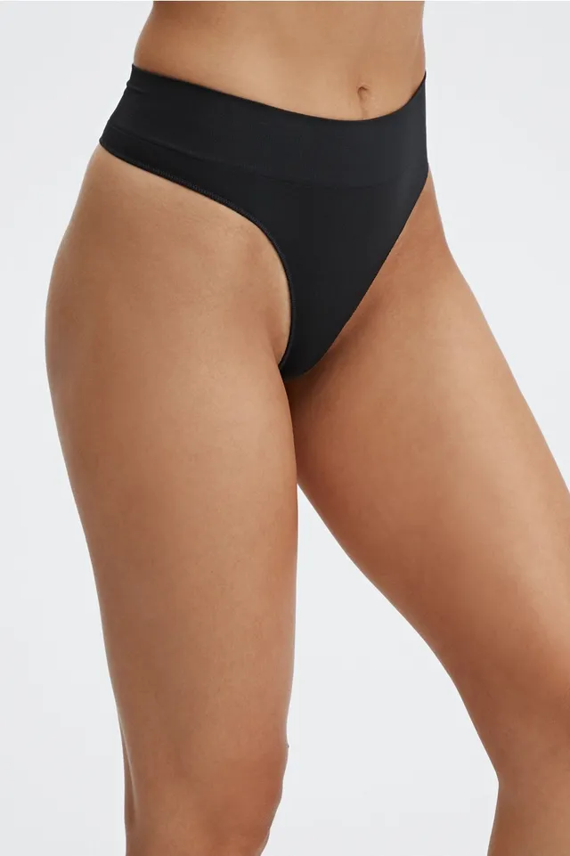 High-Waisted Strappy Bikini Bottom - Fabletics