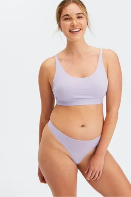 Fabletics Fine Touch Thong Womens Shade Size
