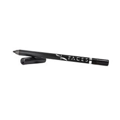 Maquillage Long-Lasting Eyeliner Pencil  Paillette Noir  | Faces Cosmétiques