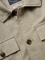 Movement™ Linen Shirt Jacket