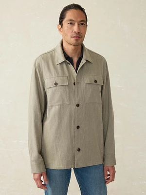 Movement™ Linen Shirt Jacket