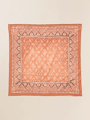 Spring Salutation Bandana - Red Rock