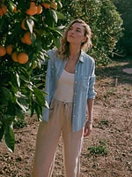 Tried & True Chambray Shirt - Mid Wash