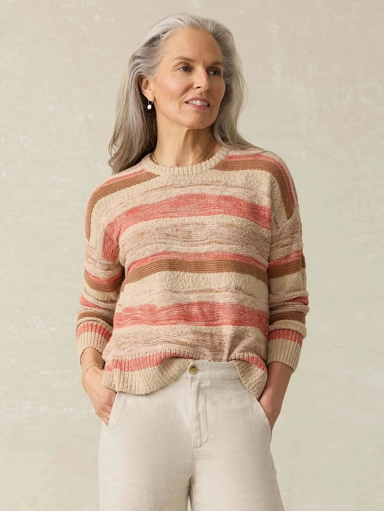 Miramar Linen Sedona Sweater - Horizon Hues