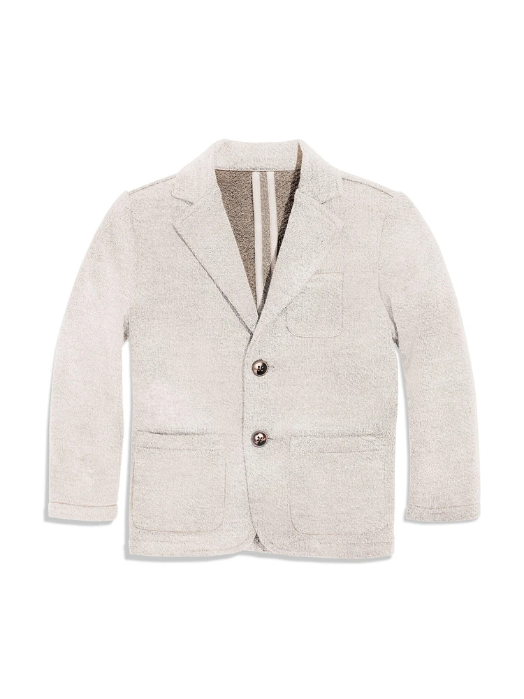 Kids Inlet Knit Blazer - Heather Grey