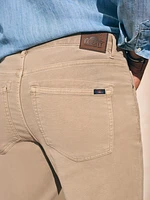 Stretch Terry 5-Pocket Pant  - Desert Khaki