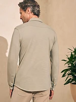 Sunwashed Knit Shirt - Coastal Sage