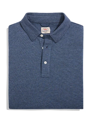 Movement™ Short-Sleeve Polo - Sea Navy Melange