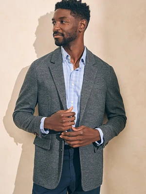 Reserve Twill Knit Blazer