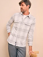 Legend™ Sweater Shirt - Winter Clouds Plaid