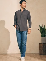 Sunwashed Knit Shirt (Single Pocket) (Tall