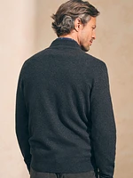 Mountain Quarter Zip Sweater (Tall) - Ash Heather