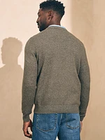 Mountain Crew Sweater (Tall) - Olive Heather