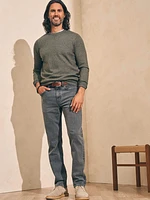 Mountain Crew Sweater (Tall) - Olive Heather