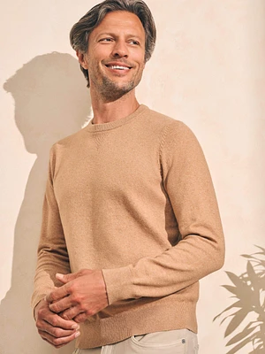 Mountain Crew Sweater - Wheat Heather