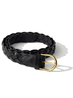 Braided Leather Belt