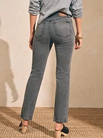 Organic Cotton Slim Straight Denim