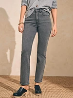 Organic Cotton Slim Straight Denim