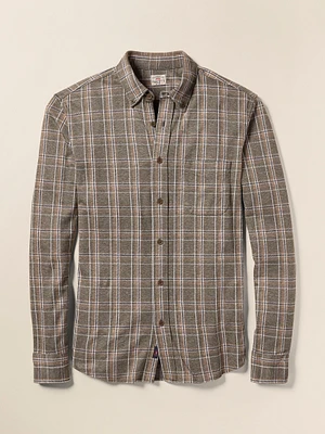 Coastline Knit Shirt - Pleasant Hill Plaid