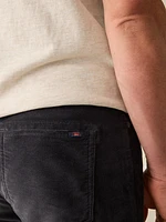 Stretch Terry Corduroy 5-Pocket Pant