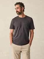 Sunwashed Pocket Tee - Washed Black