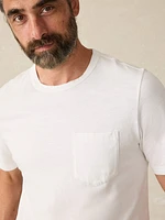 Sunwashed Pocket Tee - White