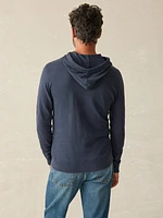 Sunwashed Slub Hoodie - Blue Nights