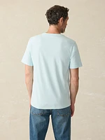 Sunwashed Tee - Blue Oasis