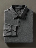 Movement™ Long-Sleeve Pique Polo