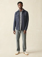 Epic Quilted Fleece CPO (Tall) - Navy Melange