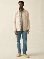 Epic Quilted Fleece CPO - Oatmeal Melange