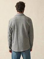 Inlet Knit CPO - Medium Grey Melange