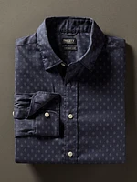 Movement™ Shirt - Navy Dusk Diamond Print