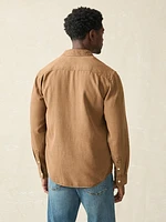 Tried & True Chambray Workshirt - Sahara Khaki