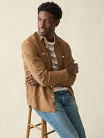 Tried & True Chambray Workshirt - Sahara Khaki