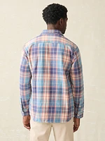 Surf Flannel - Bristol Blue Plaid