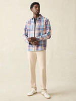 Surf Flannel - Bristol Blue Plaid