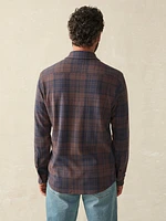 Legend™ Sweater Shirt - Blue Mountain Plaid