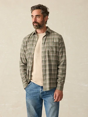 Coastline Knit Shirt - Pleasant Hill Plaid