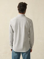 Coastline Knit Shirt - Grey Heather Twill