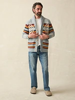 Steven Paul Judd Cardigan Sweater - Mountain River Ombre