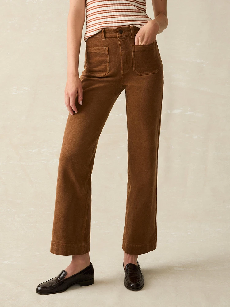 Softstretch Cord Patch Pocket Pant