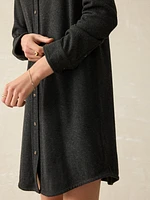 Legend™ Sweater Dress - Heathered Black Twill