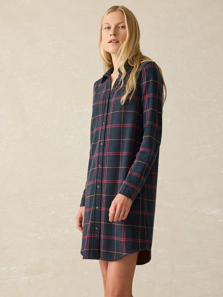 Legend™ Sweater Dress - Outer Limits Plaid