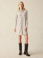 Legend™ Sweater Dress - Open Tundra Windowpane